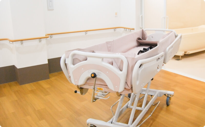 入浴・シーツ交換