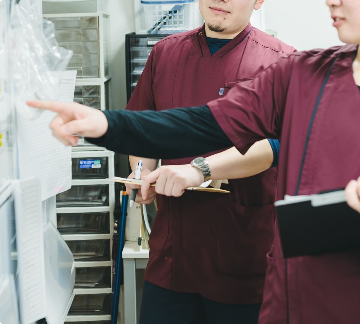 各部門のスタッフが連携し、質の高い看護・介護サービスを提供します。